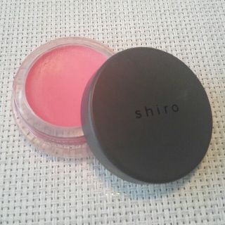 シロ(shiro)のshiro シアチークリップバター 7D02 サクラ 残9割(チーク)