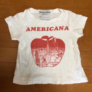 アメリカーナ(AMERICANA)のアメリカーナAmericana キッズ Tシャツ(Tシャツ/カットソー)