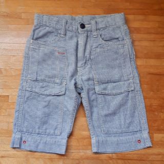 デニムダンガリー(DENIM DUNGAREE)のデニム&ダンガリー★ギンガムチェックパンツ120㎝(パンツ/スパッツ)