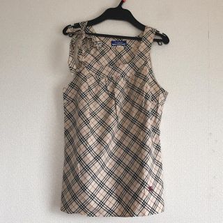 バーバリーブルーレーベル(BURBERRY BLUE LABEL)のバーバリー ブラウス(シャツ/ブラウス(半袖/袖なし))