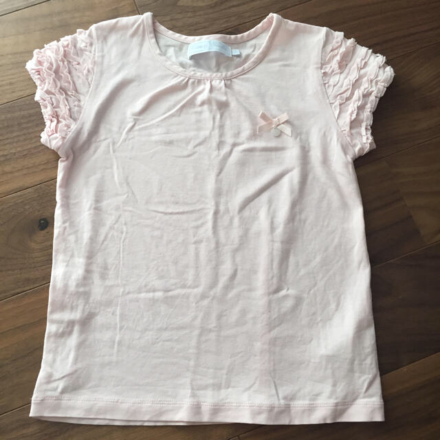 Tartine et Chocolat(タルティーヌ エ ショコラ)のタルティーヌエショコラ☆Ｔシャツ120 キッズ/ベビー/マタニティのキッズ服女の子用(90cm~)(Tシャツ/カットソー)の商品写真