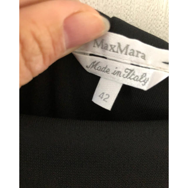 Max Mara(マックスマーラ)のMaxMara マックス マーラ ロングドレス ブラック レディースのワンピース(ロングワンピース/マキシワンピース)の商品写真