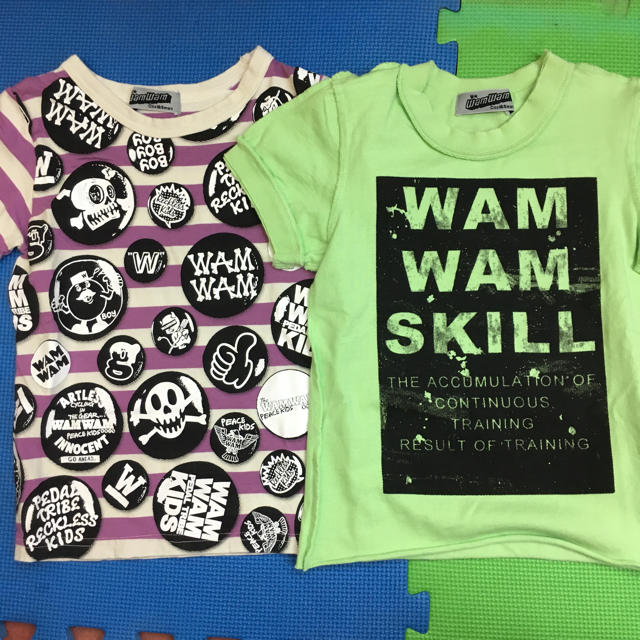 WAMWAM(ワムワム)のワムワム110cm中古品半袖Ｔシャツ キッズ/ベビー/マタニティのキッズ服男の子用(90cm~)(Tシャツ/カットソー)の商品写真