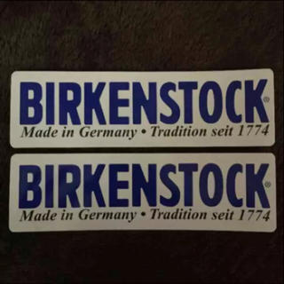 ビルケンシュトック(BIRKENSTOCK)のビルケンシュトック＊ステッカー二枚セット(その他)