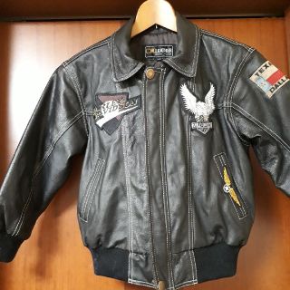 ハーレーダビッドソン(Harley Davidson)の革ジャン　　130？(レザージャケット)