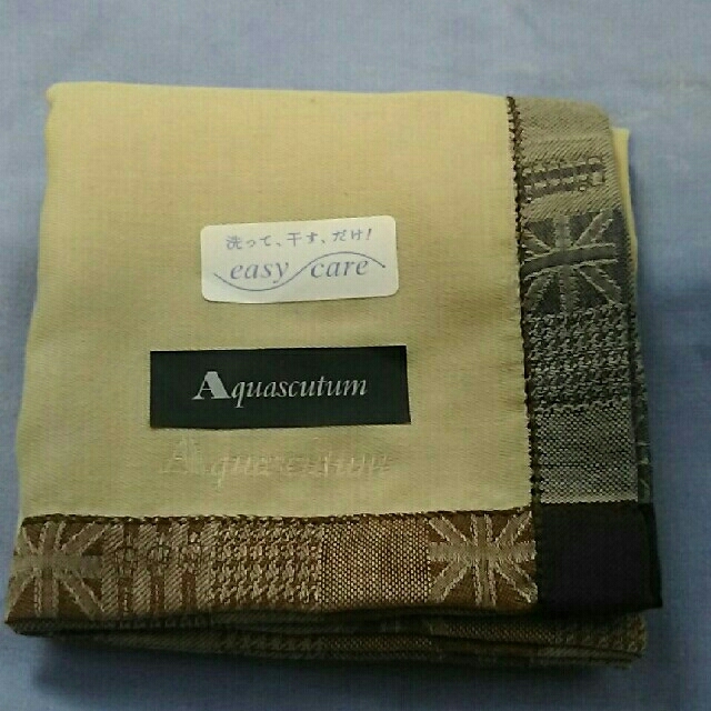 AQUA SCUTUM(アクアスキュータム)のアクアスキュータム ハンカチ メンズのファッション小物(ハンカチ/ポケットチーフ)の商品写真