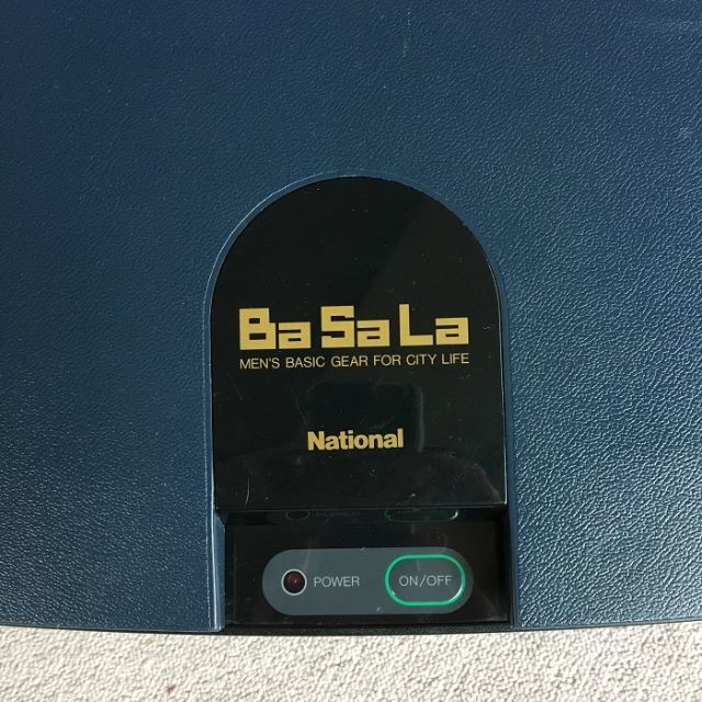 ナショナル　BaSaLa　パンツプレス　NZ-400（96年製） スマホ/家電/カメラの生活家電(ズボンプレッサー)の商品写真