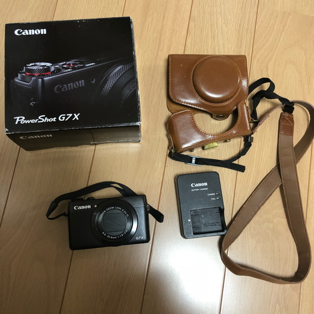 Canon(キヤノン)のcanon powershot G7X コンパクトデジタルカメラ スマホ/家電/カメラのカメラ(コンパクトデジタルカメラ)の商品写真