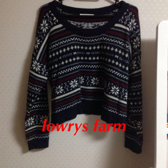 LOWRYS FARM(ローリーズファーム)のローリーズファームニット レディースのトップス(ニット/セーター)の商品写真