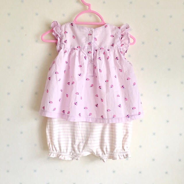 babyGAP(ベビーギャップ)のBaby gap ロンパース 6-12m 70 キッズ/ベビー/マタニティのベビー服(~85cm)(ロンパース)の商品写真