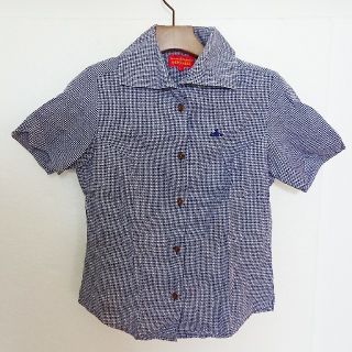 ヴィヴィアンウエストウッド(Vivienne Westwood)のVivienne Westwood チェックシャツ(シャツ/ブラウス(半袖/袖なし))