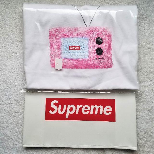 込　Supreme　TV TEE 白 XLサイズ ②