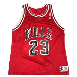 チャンピオン(Champion)の90’s USA製 Champion BULLS JORDAN バスケタンク(タンクトップ)