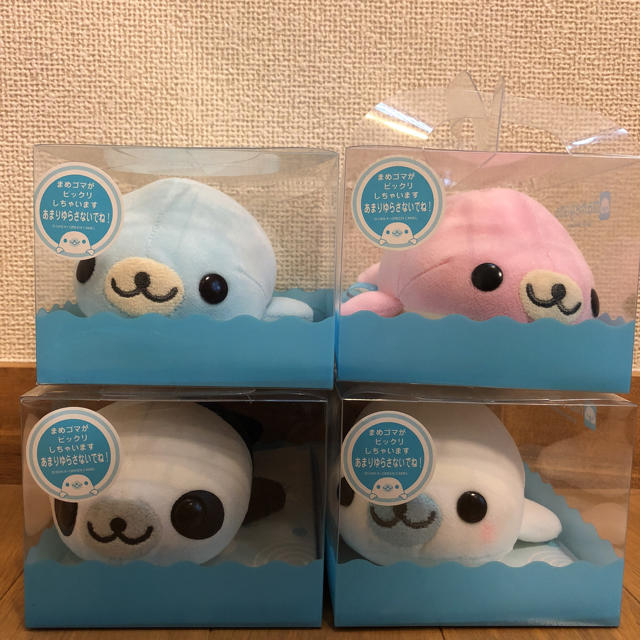まめゴマ ぬいぐるみintheBOX 全4種の通販 by kyon_evo8's shop まめゴマ ぬいぐるみintheBOX 全4種の通販 by kyon_evo8's shop