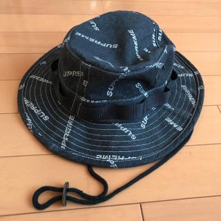 シュプリーム(Supreme)のsupreme ブーニーハット M/L デニム(ハット)