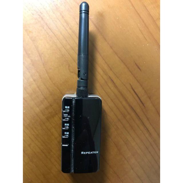 無線LAN中継機【LAN-RPT01BK】 スマホ/家電/カメラのPC/タブレット(PC周辺機器)の商品写真