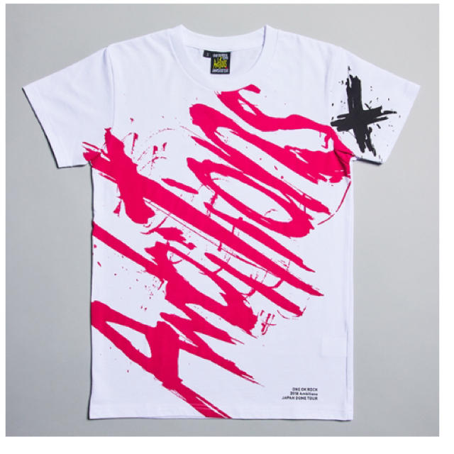 ONE OK ROCK(ワンオクロック)の即購入OK 白 Ｔシャツ ワンオク 新品 Tシャツ L サイズ エンタメ/ホビーのタレントグッズ(ミュージシャン)の商品写真