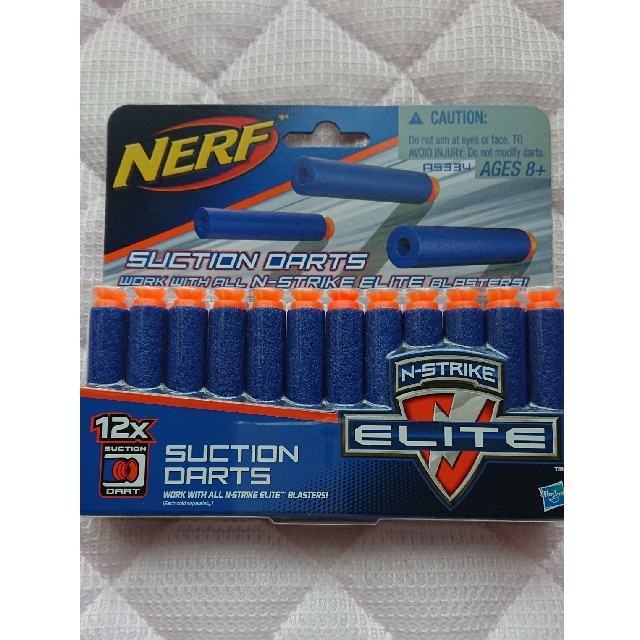 Takara Tomy(タカラトミー)のナーフ NERF SUCTION DARTSユニバーサルマイクロダーツ エンタメ/ホビーのテーブルゲーム/ホビー(ダーツ)の商品写真