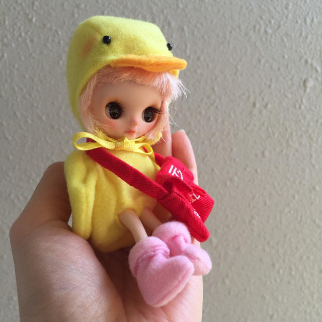 カスタム プチブライス ピヨピヨメッセンジャー ハンドメイドのぬいぐるみ/人形(人形)の商品写真