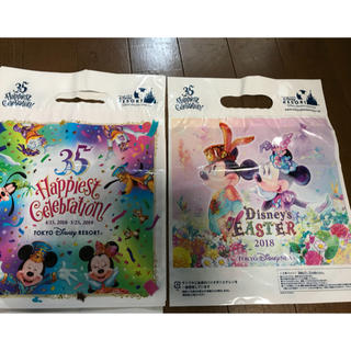 ディズニー(Disney)のディズニーイースター2018/35周年ショッピング袋(ショップ袋)