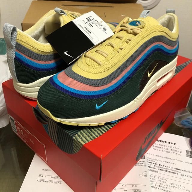 28.5cm air max 1/97 VF SW wotherspoon靴/シューズ