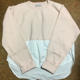 ザラ(ZARA)のザラ シャツドッキングニット zara(ニット/セーター)