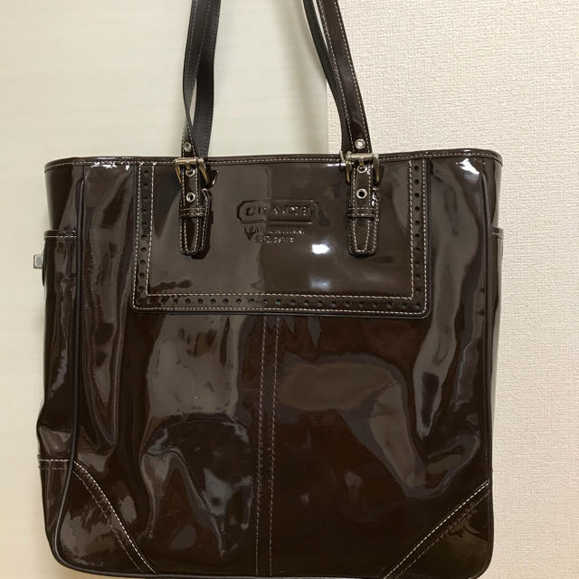 Coachエナメルバッグ 新品