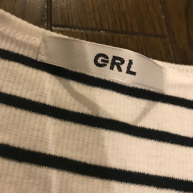 GRL(グレイル)のグレイル ♡ ボーダー カットソー レディースのトップス(カットソー(長袖/七分))の商品写真