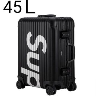 シュプリーム(Supreme)のsupreme RIMOWA Topas Multiwheel  黒 45L (トラベルバッグ/スーツケース)