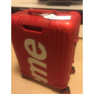 シュプリーム(Supreme)のSupreme RIMOWA RED 45L シュプリーム リモワ(トラベルバッグ/スーツケース)