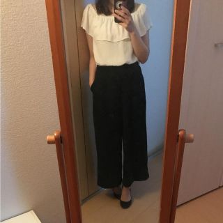 ザラ(ZARA)の【ZARA】ザラ♡ オフショルダー☆オールインワン☆ 結婚式にも✨(オールインワン)