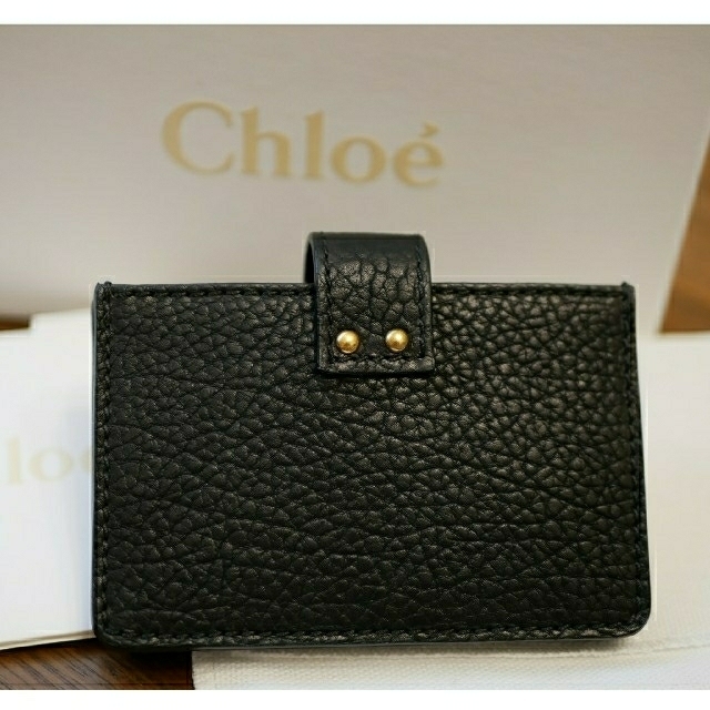 Chloe(クロエ)の【未使用】Chloe/カードケース レディースのファッション小物(名刺入れ/定期入れ)の商品写真