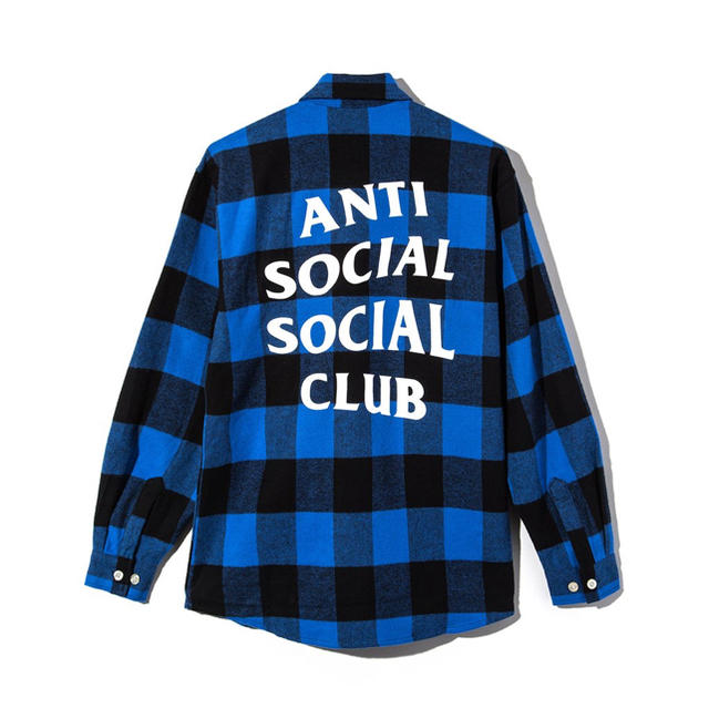 ANTI(アンチ)のAnti social social club チェックシャツ L正規品新品 メンズのトップス(シャツ)の商品写真