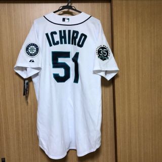 マジェスティック(Majestic)のMLB マリナーズ イチロー 2012年ユニフォーム(スポーツ選手)