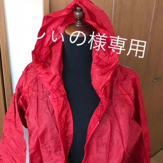 アウトドア(OUTDOOR)の［しぃの様専用］OUTDOOR❤️携帯用レインコート❤️(レインコート)