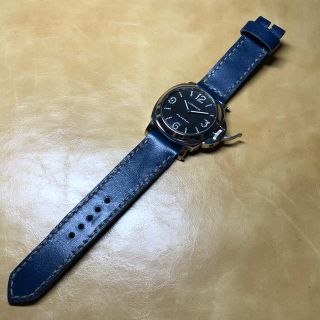 オフィチーネパネライ(OFFICINE PANERAI)のイタリアンレザー　PANERAI標準サイズのストラップです(腕時計(アナログ))