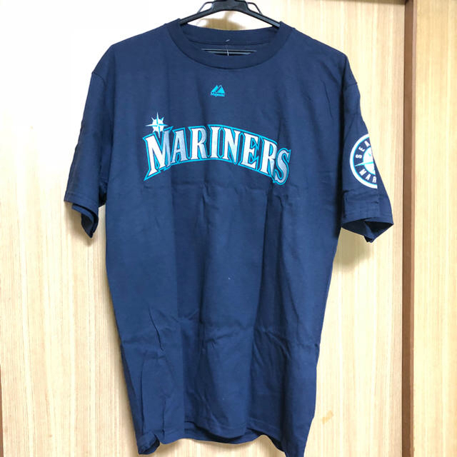 Majestic(マジェスティック)のMLB マリナーズ イチロー プレイヤーTシャツ 2012年 エンタメ/ホビーのタレントグッズ(スポーツ選手)の商品写真