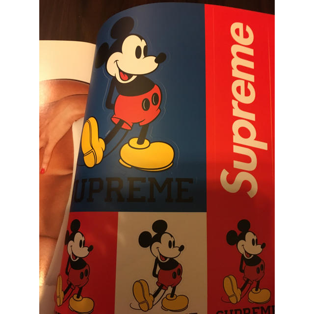 Supreme(シュプリーム)の suprem  シュプリーム book 5 美品 ステッカー エンタメ/ホビーのコレクション(ノベルティグッズ)の商品写真