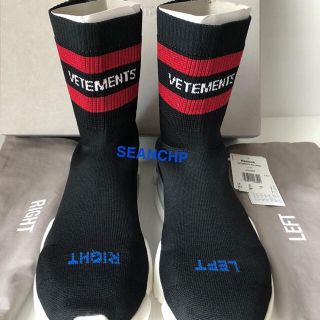 バレンシアガ(Balenciaga)の新品未使用Reebok 18SS Sock Pump Stretch-Knit(スニーカー)