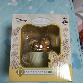 ディズニー(Disney)の一番くじ　ディズニー キャラクターズ　C賞　チップ デール フィギュア(キャラクターグッズ)