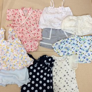 コンビミニ(Combi mini)の女の子 夏物 まとめ売り☆80サイズ(Ｔシャツ)