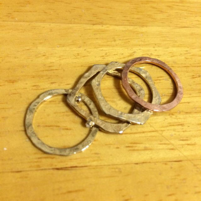 4連＊リング レディースのアクセサリー(リング(指輪))の商品写真