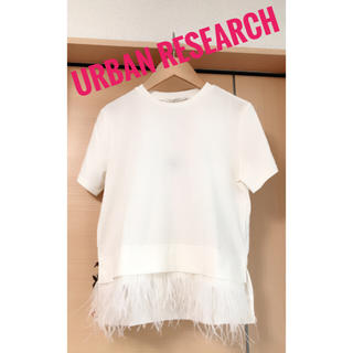 アーバンリサーチ(URBAN RESEARCH)の【URBAN RESEARCH】フェザーTシャツ(Tシャツ(半袖/袖なし))
