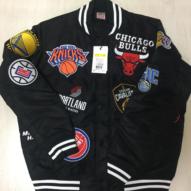 supreme NIKE NBA 新品 Sサイズスタジャン