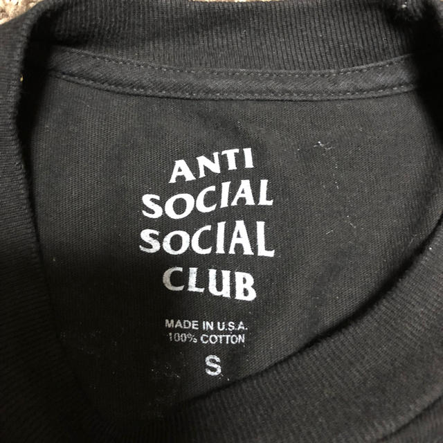 ANTI(アンチ)のアンチソーシャルソーシャルクラブ Ｔシャツ S メンズのトップス(Tシャツ/カットソー(半袖/袖なし))の商品写真