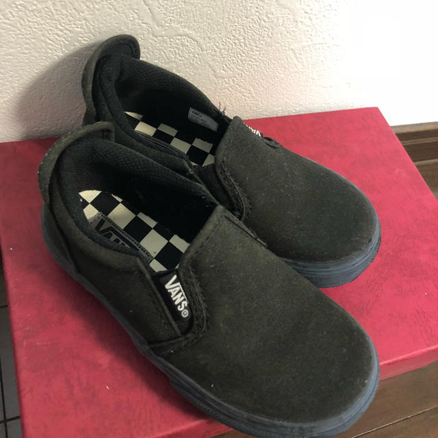 VANS(ヴァンズ)の送料無料 美品 VANS スニーカー 18cm キッズ/ベビー/マタニティのキッズ靴/シューズ(15cm~)(スニーカー)の商品写真