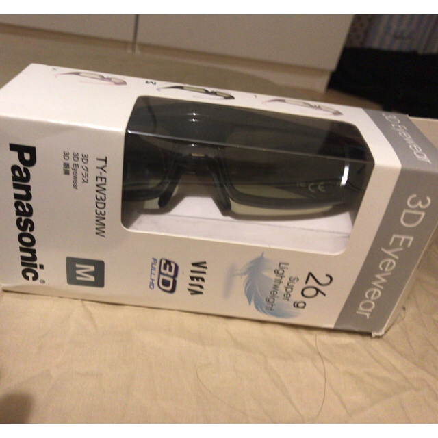 Panasonic(パナソニック)のパナソニック 3Dグラス Mサイズ スマホ/家電/カメラのテレビ/映像機器(その他)の商品写真