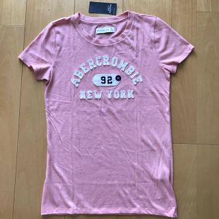 アバクロンビーアンドフィッチ(Abercrombie&Fitch)の新品＊アバクロンビー&フィッチ Tシャツ XS ピンク&ブルー(Tシャツ(半袖/袖なし))