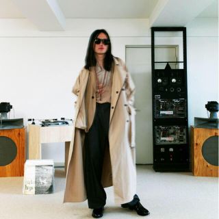 サンシー(SUNSEA)のSUNSEA 18SS COLUMBO COAT トレンチコート サイズ1(トレンチコート)