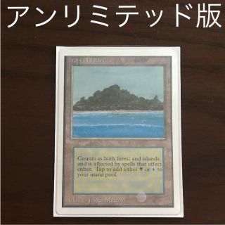 マジックザギャザリング(マジック：ザ・ギャザリング)のMTG Tropical island(シングルカード)